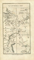 1778 Taylor & Skinner Antique Ireland Road Map 209/210 Loughrea Mountshannon Scarriff Tingaree Killaloe Newport Abington Ballybrood Bruff