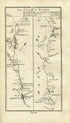 1778 Taylor & Skinner Antique Ireland Road Map 213/214 Dunmore Ballindine Hollymount Ballinrobe Tuam Brookhill Claremorris Castlegrove Eden