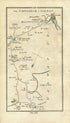 1778 Taylor & Skinner Antique Ireland Road Map 217/218 Ballinrobe Kilmaine Shrule Cong Ballycurrin Headford Drumgriftin Claregalway Galway
