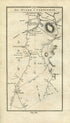 1778 Taylor & Skinner Antique Ireland Road Map 221/222 Sligo Balladrihid Ballysadare Tobercurry Tubbercurry Foxford Charlestown Kilmacteige