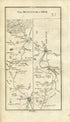 1778 Taylor & Skinner Antique Ireland Road Map 243/244 Mullingar Rathconrath Ballymore Athlone Killynan Clonlost Craddenstown Drinadaly Trim