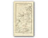 1778 Taylor & Skinner Antique Ireland Road Map 251/252 Cavan Stradone Bailieborough Kingscourt Drumconrath Smarmore Ardee Collon Cavan Meath