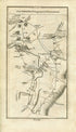 1778 Taylor & Skinner Antique Ireland Road Map 255/256 Omagh Sixmilecross Pomeroy Cookstown Donaghmore Dungannon Stewartstown County Tyrone
