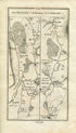 1778 Taylor & Skinner Antique Ireland Map 269/270 Belfast Doagh Ballyclare Kells Ballymena Clough Cloughmills Ballymoney Dervock Ballycastle