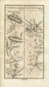 1778 Taylor Skinner Antique Ireland Map 283/284 Dromore Ballynahinch Saintfield Comber Newtownards Castlewellan Clough Seaforde Ballynahinch