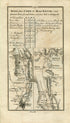 1778 Taylor & Skinner Antique Ireland Road Map 175/176 Cork, Carrigrohane, Warrenscourt, Coolcower, Macroom, Inchigeelagh, Ballyvourney