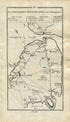 1778 Taylor & Skinner Antique Ireland Road Map 9/10 Downpatrick Killough Ballyhornan Kilclife Strangford Portaferry Kircubbin Newtownards