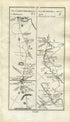 1778 Taylor & Skinner Antique Ireland Road Map 39/40 Monaghan Castleblayney Dunleer Stabannan Tallanstown Finglas Chapelmidway Kilsallaghan
