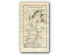 1778 Taylor & Skinner Ireland Road Map 43/44 Dublin Mulhuddart, Dunboyne, Dunshaughlin, Ratoath, Dunsany, Hill of Tara, Co. Meath Antique