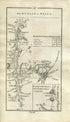 1778 Taylor & Skinner Antique Ireland Road Map 57/58 Oldcastle Mount Nugent Finnea Ballinagh Crossdoney Cavan Castlehamilton Killashandra