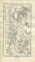 1778 Taylor & Skinner Antique Ireland Road Map 59/60 Ballyconnell Bawnboy Belcoo Manorhamilton Lurganboy Sligo Swanlinbar Blacklion Leitrim