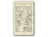 1778 Taylor & Skinner Antique Ireland Road Map 63/64 Ballinalack Longford Newtown Forbes Roosky Drumod Drumsna Jamestown Boyle Drumfin