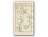 1778 Taylor & Skinner Antique Ireland Road Map 77/78 Athlone Ballyforan Mountbellew Moylough Tuam Castlegrove Cloghans Hill Hollymount