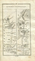 1778 Taylor & Skinner Antique Ireland Road Map 83/84 Dublin Palmerstown Lucan Leixlip Maynooth Kilcock Cloncurry Johnstown Bridge Edenderry