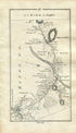 1778 Taylor & Skinner Ireland Road Map Antique 87/88 Birr Banagher Kilnaborris Eyrecourt Killmor Hearnsbrook Ramore County Galway Offaly