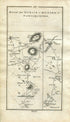 1778 Taylor & Skinner Antique Ireland Road Map 93/94 Straffan Dublin Palmerstown Kilmeage Allen Milltown Kildare Rathangan Portarlington