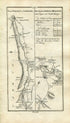 1778 Taylor & Skinner Antique Ireland Road Map 125/126 Fermoy Kilmurry Lismore Castlelyons Castlemartyr Cloyne Midleton Mogeely Dungourney