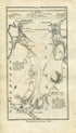 1778 Taylor & Skinner Antique Ireland Road Map 129/130 Tallow Conna Rathcormac Upper Glanmire Cork Dungourney Mogeely Gastlemartyr Youghal