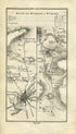 1778 Taylor & Skinner Antique Ireland Road Map 137/138 Kilkenny Ballyragget Castlecorner Dublin Tallaght Russborough Ballymore Eustace
