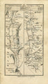 1778 Taylor & Skinner Antique Ireland Road Map 161/162 Kilkenny Ballyragget Ballinakill Durrow Rathdowney Roscrea Borris-in-Ossory Grogan