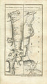 1778 Taylor & Skinner Antique Ireland Road Map 177/178 Kenmare Kilgarvan Castleisland Listowel Millstreet Macroom Coolcower Kilmurry Bandon