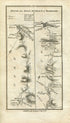 1778 Taylor & Skinner Antique Ireland Road Map 177/178 Kenmare Kilgarvan Castleisland Listowel Millstreet Macroom Coolcower Kilmurry Bandon