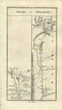 1778 Taylor & Skinner Antique Ireland Road Map 181/182 Tralee Ballyseedy Rathmore Killarney Mallow Lombardstown Keale Drishane Millstreet