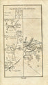 1778 Taylor & Skinner Antique Ireland Road Map 195/196 Charleville Ballingarry Rathkeale Tipperary Kilmallock Nenagh Borrisokane Portumna