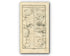1778 Taylor & Skinner Antique Ireland Road Map 197/198 Birr Portumna Loughrea Daingean Edenderry Clonbulloge Rathangan Dunmurry Kildare