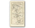1778 Taylor & Skinner Antique Ireland Road Map 265/266 Lurgan Portadown Richhill Loughgall Moy Charlemont Blackwatertown Armagh Keady Tynan