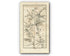 1778 Taylor & Skinner Antique Ireland Rd Map 287/288 Killough Downpatrick Saintfield Belfast Armagh Richhill Hamiltonsbawn Tandragee Gilford