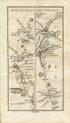 1778 Taylor & Skinner Antique Ireland Rd Map 287/288 Killough Downpatrick Saintfield Belfast Armagh Richhill Hamiltonsbawn Tandragee Gilford