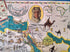 1986 Pictorial Map of Africa by Hugo Pratt. Middle East, South Africa, Sahara, Poster Map.