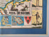 1986 Pictorial Map of North America by Hugo Pratt. Canada, Central America, Mexico, The Caribbean, Poster Map