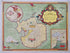 1934 George Annand Pictorial Map - Authorized Map of the Second Byrd Antarctic Expedition, South Pole, Map Poster.