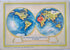 1939 Double Hemispheres Pictorial World Map, Published in Paris by Neutroses-Vichy at Petit Jean