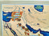 1939 India, Syria Pictorial Map, Published in Paris by Neutroses-Vichy at Petit Jean. Showing Pondichery, Chandernagor, Yanaon, Mahe Karikal