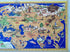c.1956 Pictorial Map of Europe, Asia by J B Jannot (Jan-Loup) - Grand Circuit Des Capitales, Collection-Concours de Chocolat Menier