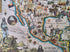 1986 Pictorial Map of North America by Hugo Pratt. Canada, Central America, Mexico, The Caribbean, Poster Map
