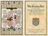 1947 A Prospect of Westminster from The South-West, London. A Pictorial Map by J. P. Sayer