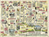 1947 A Map of the Strand, Trafalgar Square to Aldwych, London. A Pictorial Map by J. P. Sayer