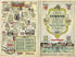 1947 A Map of the Strand, Trafalgar Square to Aldwych, London. A Pictorial Map by J. P. Sayer
