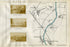 1873 Henry Taunt Antique Map, The River Thames, Cholsey, North Stoke, Little Stoke, Moulsford, South Stoke, Oxfordshire