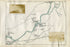 1873 Henry Taunt Antique Map, The River Thames, Lower Caversham, Sonning Eye, Sonning, Shiplake, Oxfordshire, Berkshire