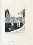 1922 Ida Rentoul Outhwaite Antique Print, Fairies, Fairy Was Allowed to Wear Her Wings, Book Plate from The Little Green Road to Fairyland