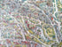 Rare Original 1991 Melbourne Australia Pictorial Map, Bird's-eye view by Melinda Clarke, Deborah Young & Oblique Creations Pty Ltd.