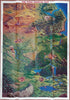 Rare Original 1997 Yowie Kingdom Pictorial Map, by Cadbury Schweppes Australia.