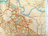Rare 1955 Tourist Map of Canberra, City Plan, Australian Capital Territory, ACT, Australia, Pictorial