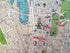 c.1945 Guide to the City of Sydney Pictorial Map Issued under the Auspices of the British Centre with Anthony Horderns Compliments Australia