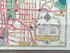 c.1957 Guide map of the City of Sydney including King's Cross. Pictorial Map by The N.S.W. Government Tourist Bureau, Australia